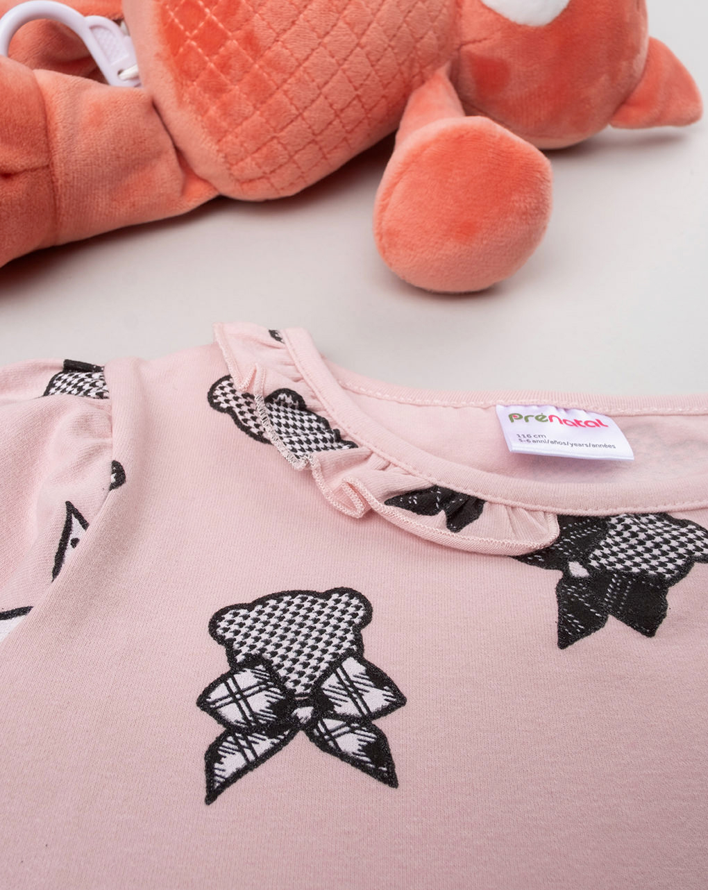 T-shirt bimba "orsi" rosa - Prénatal