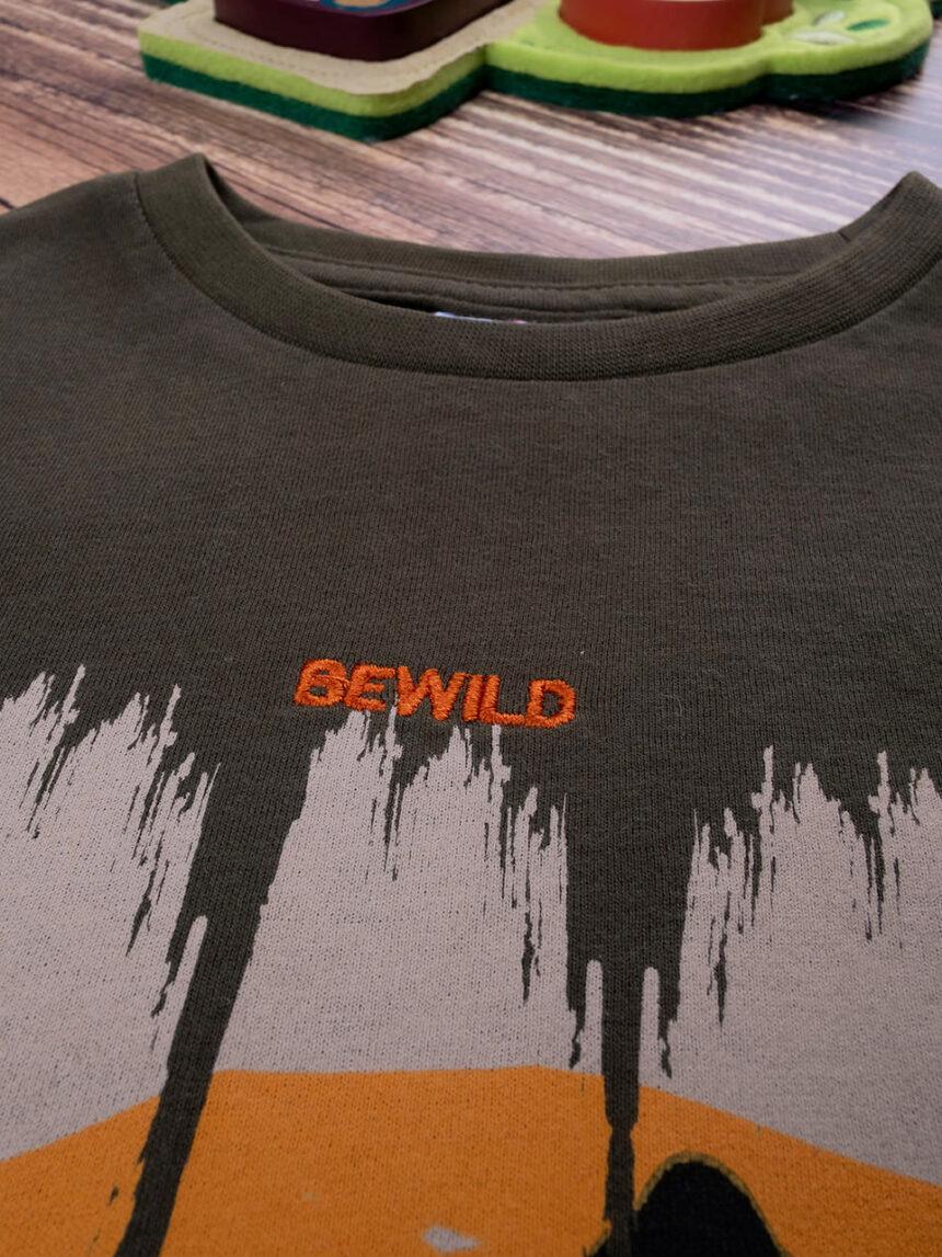 T-shirt bimbo "be wild" - Prénatal