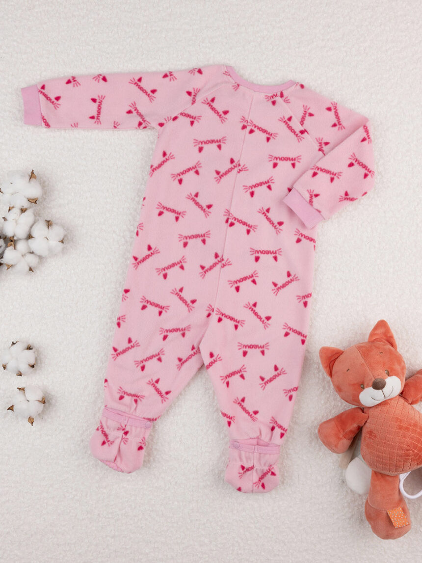 Pijama "gatinha" cor-de-rosa para menina - Prénatal