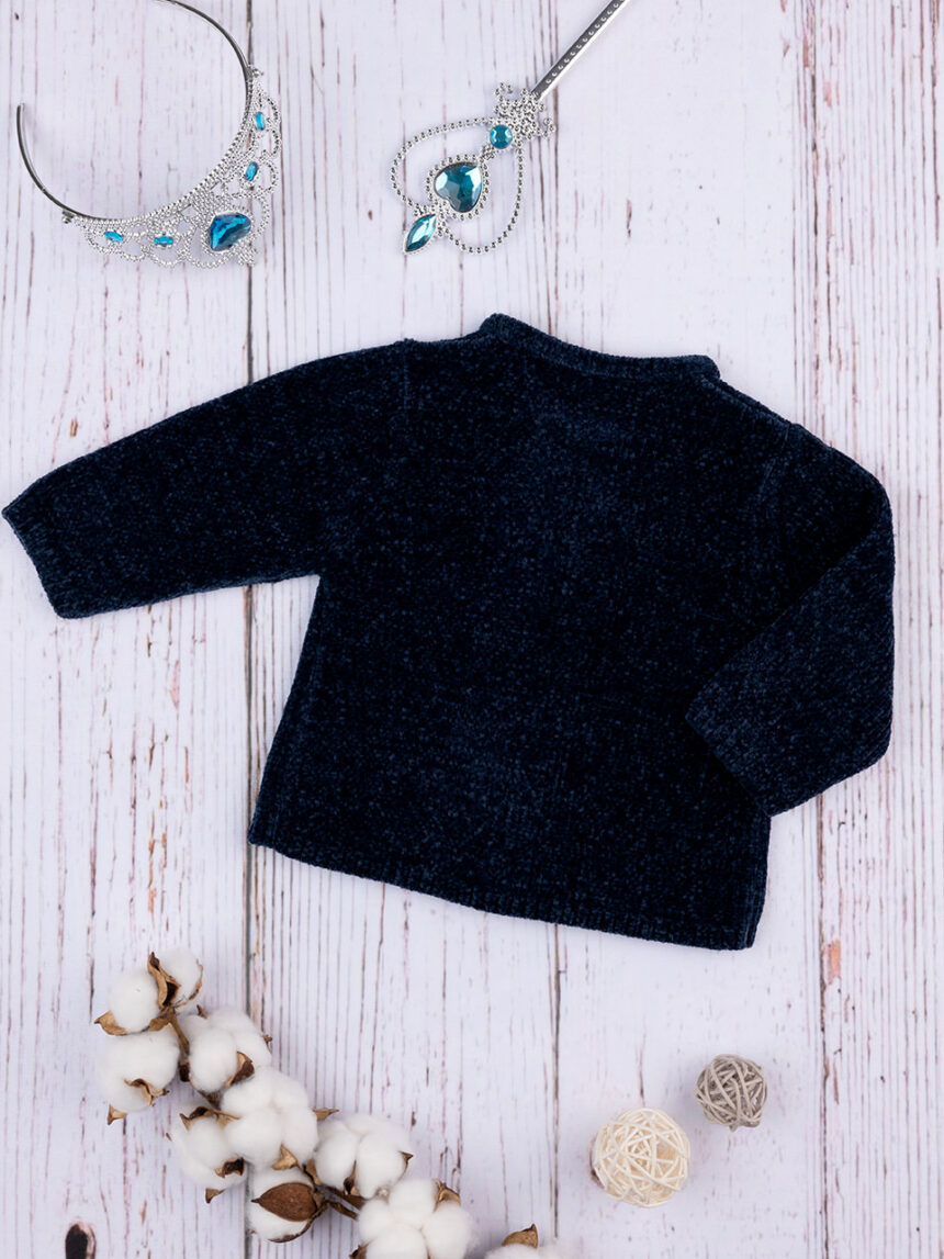 Cardigã tricot azul bebé - Prénatal