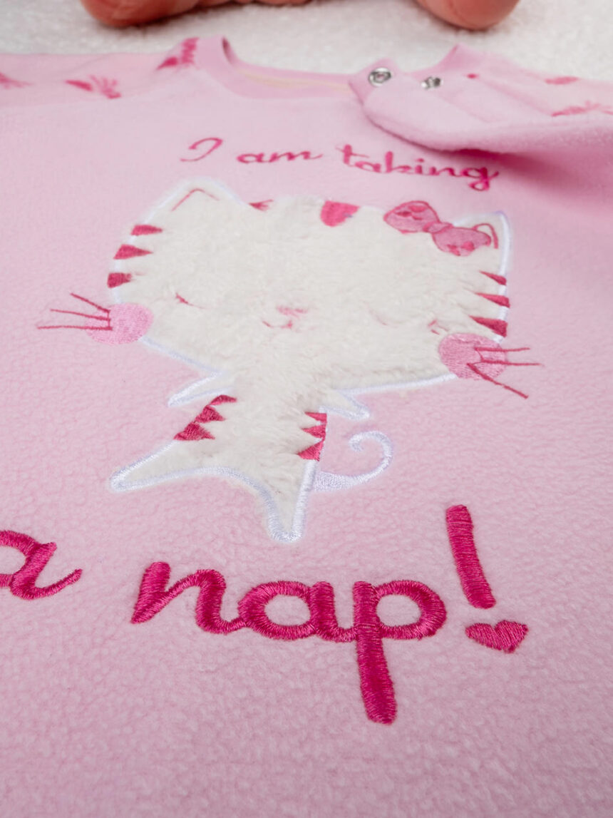 Pijama "gatinha" cor-de-rosa para menina - Prénatal