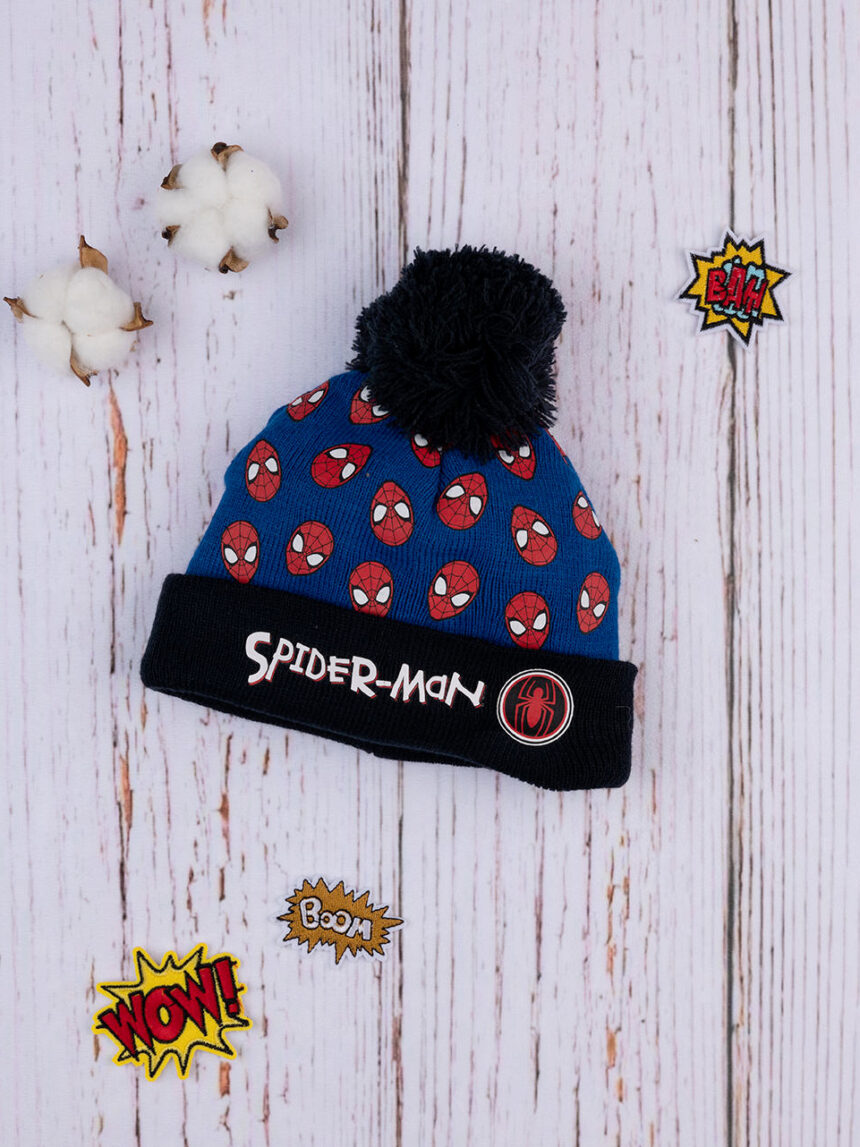 Chapéu de tricô 'homem-aranha' para bebé - Prénatal