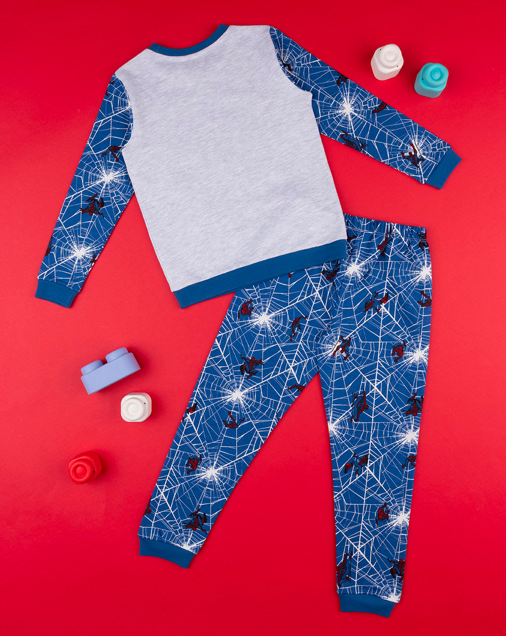 Pijama de pelúcia para crianças "homem-aranha - Prénatal