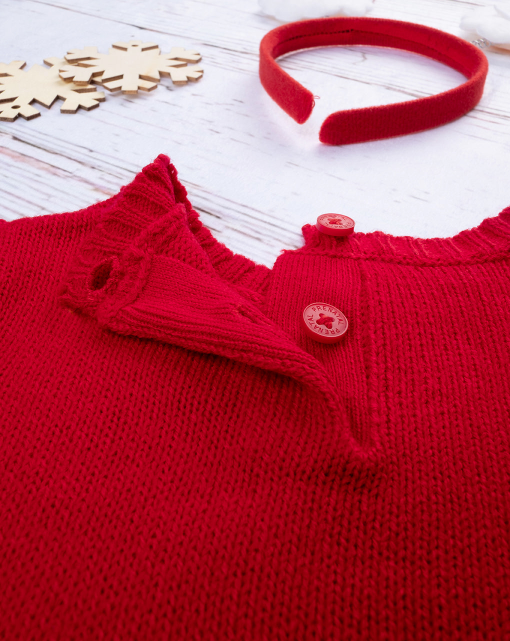 Camisola de tricot 'renna' para raparigas - Prénatal