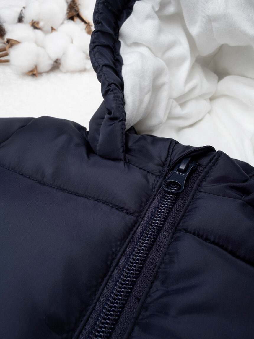 Unisexo azul nylon snowsuit - Prénatal