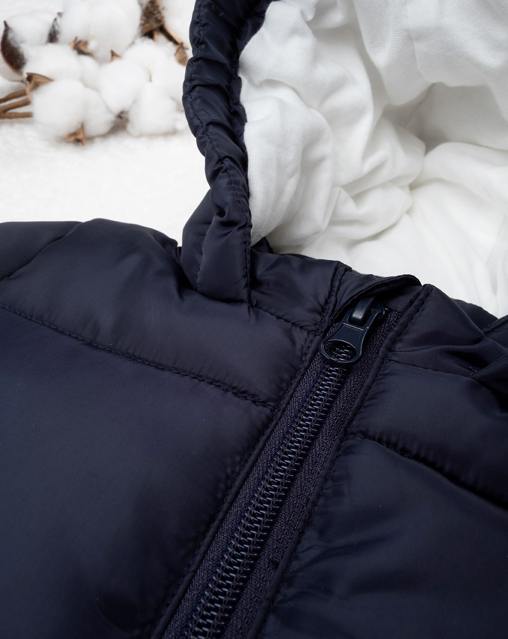 Unisexo azul nylon snowsuit - Prénatal