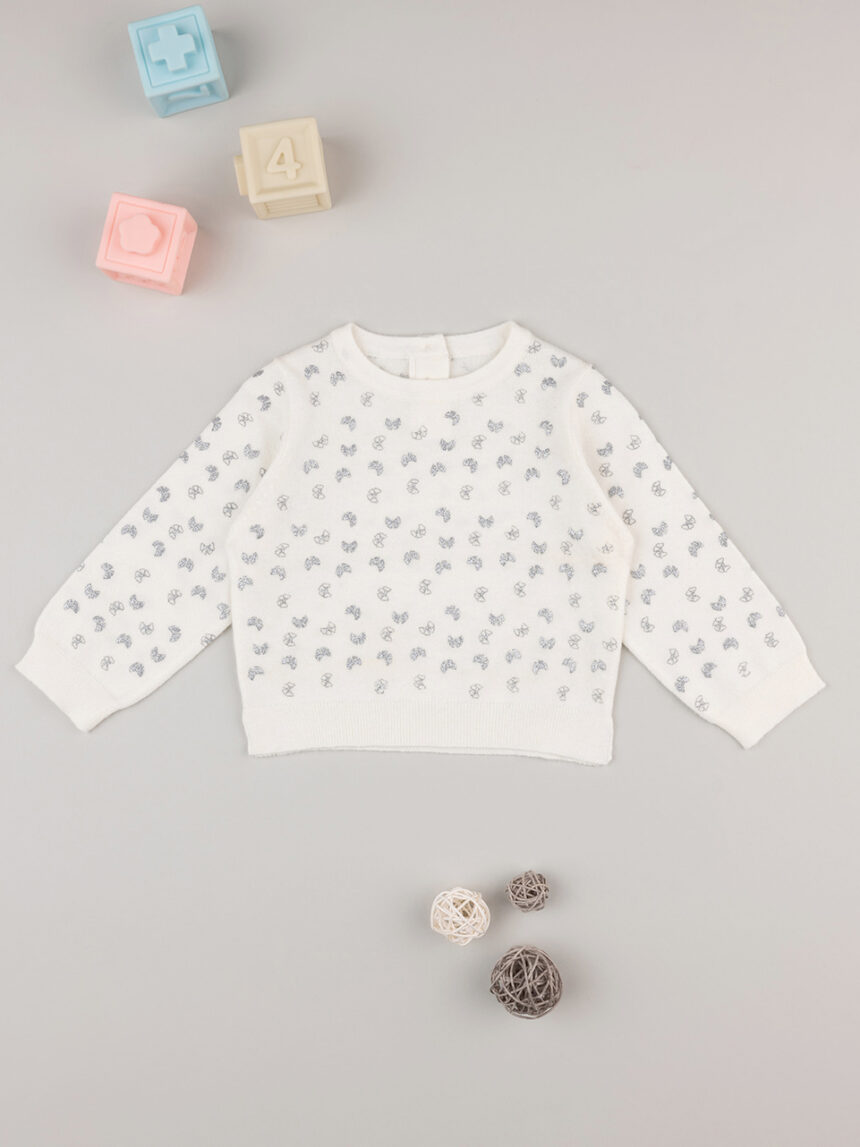 Camisola tricot brilhante para bebé - Prénatal