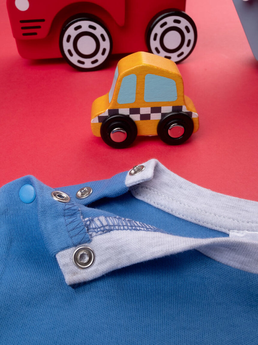 Pijama de rapaz 'veículos' cinzento - Prénatal