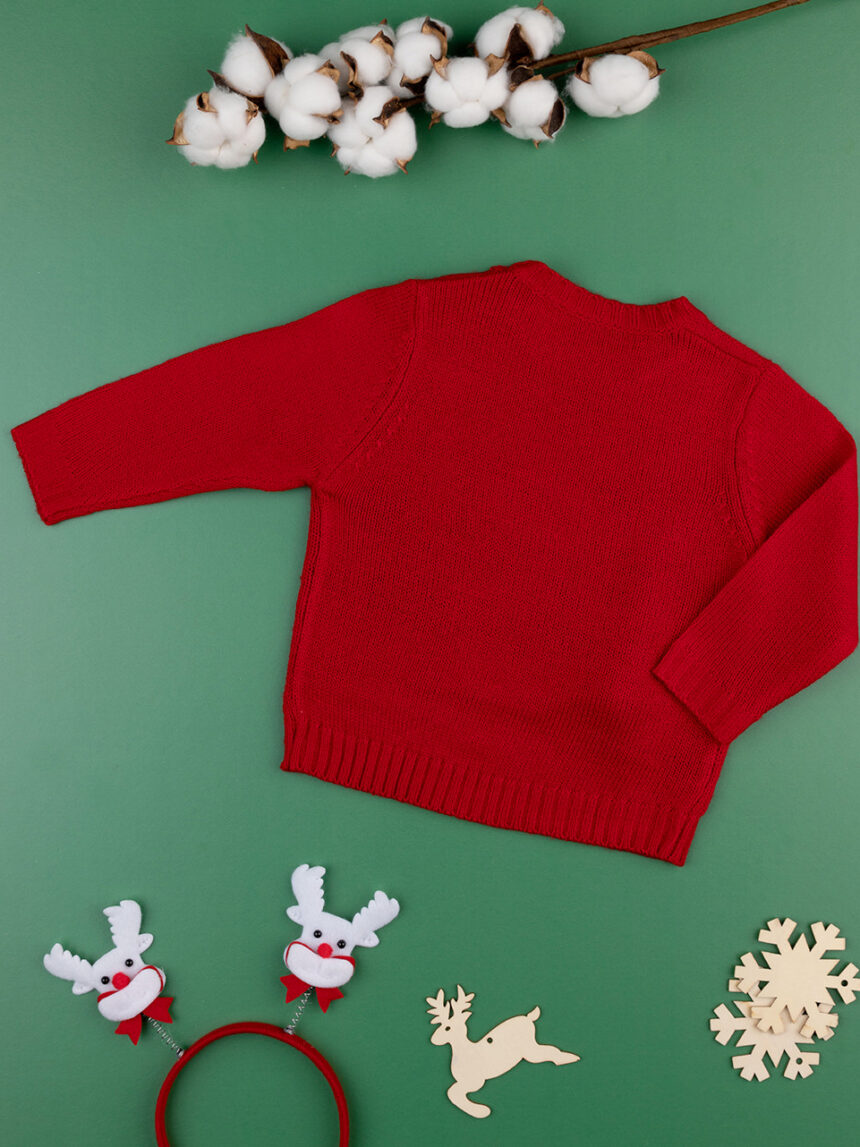 Camisola "renna" de tricot para crianças - Prénatal