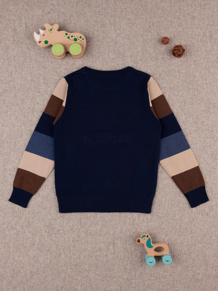 Camisola de tricot em jacquard para crianças - Prénatal