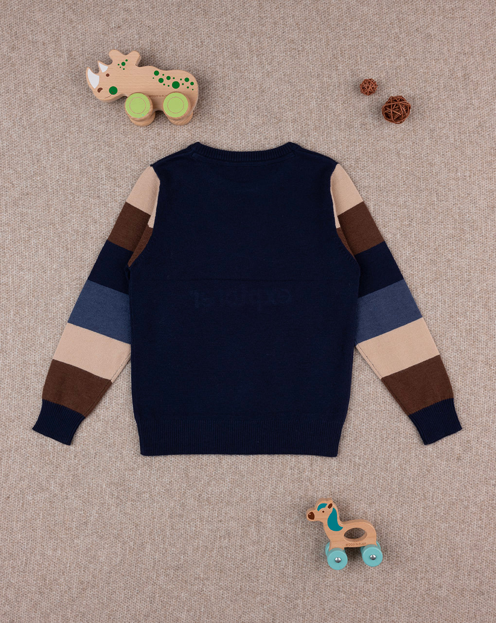 Camisola de tricot em jacquard para crianças - Prénatal