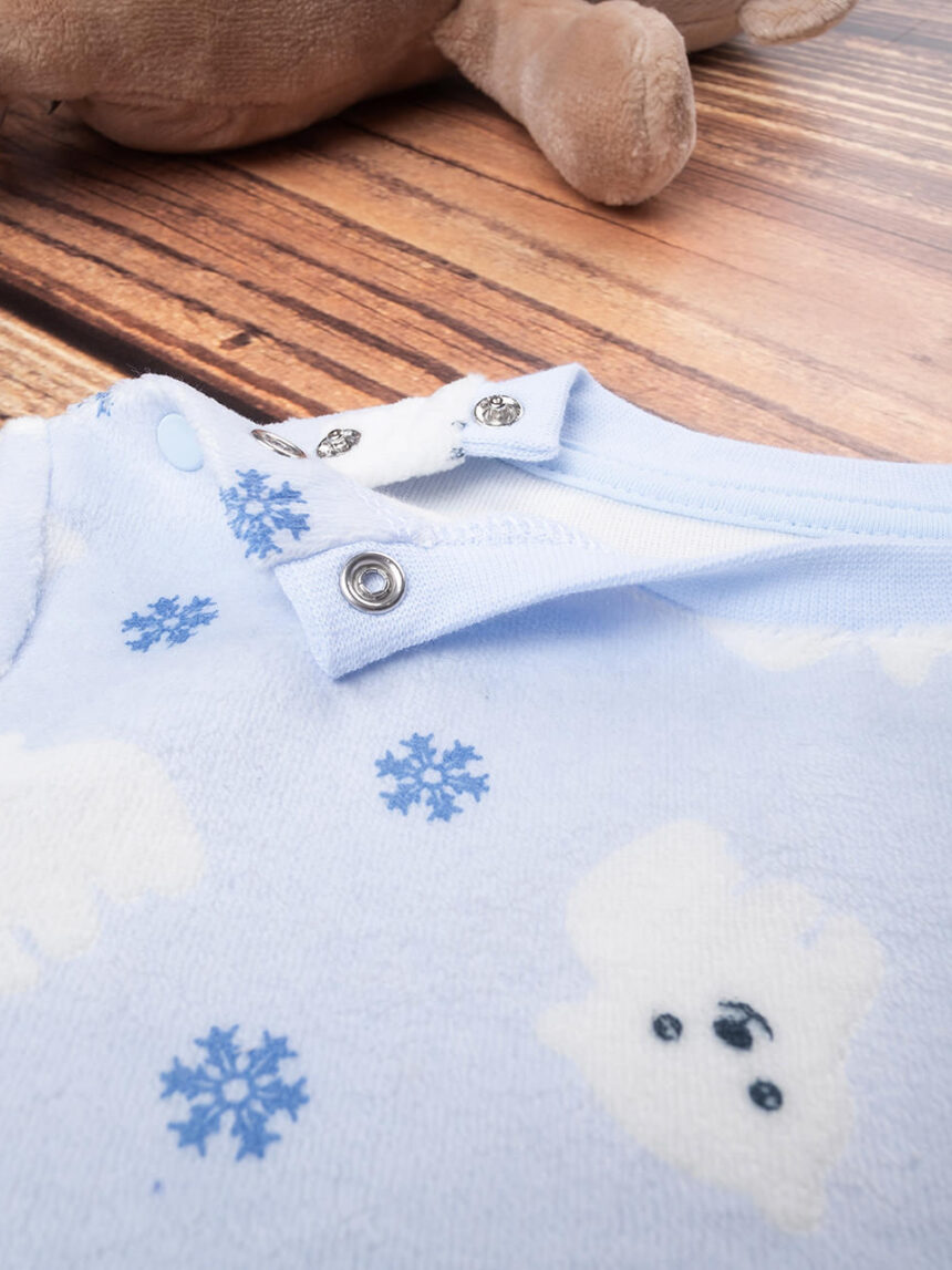 Pijama de chenille para bebé "bears" - Prénatal