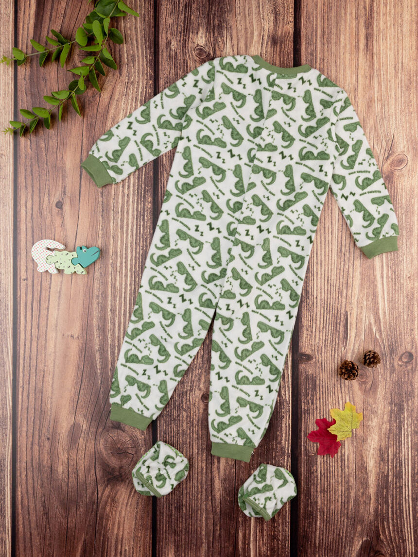 Pijama de velo de rapaz "crocodilo - Prénatal