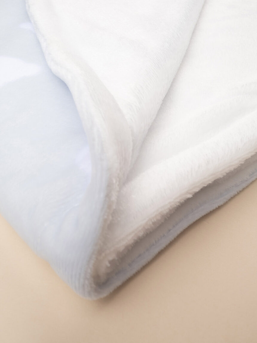 Manta de cama de velo para bebé azul claro - Prénatal