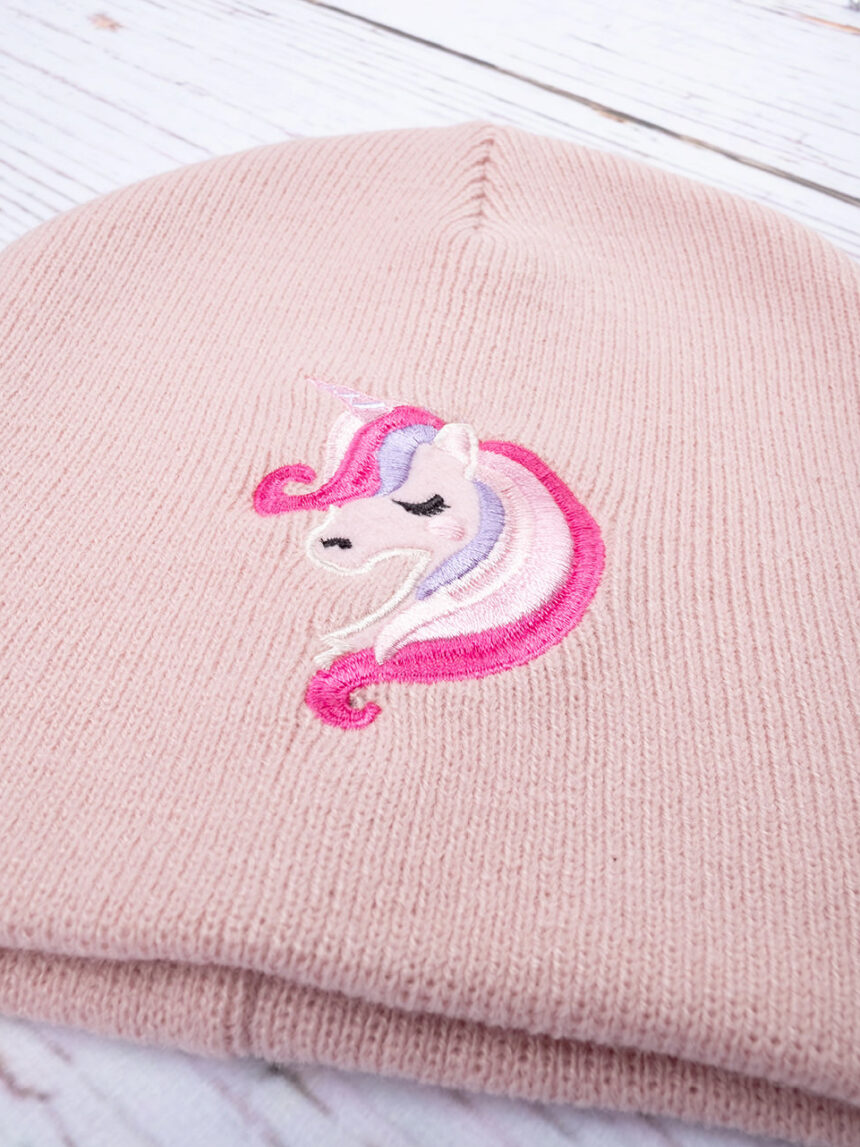 Chapéu de menina 'unicórnio' rosa - Prénatal