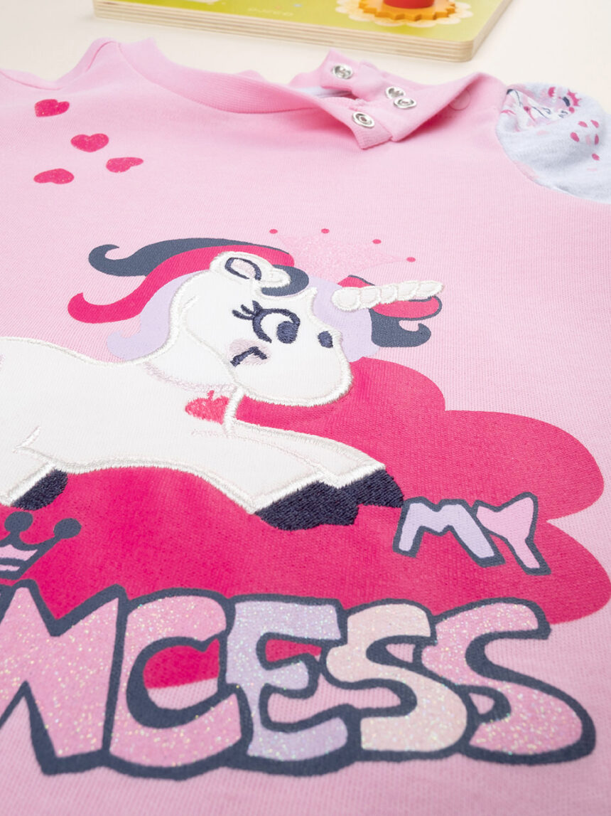 Pijama de menina "unicórnios" rosa - Prénatal