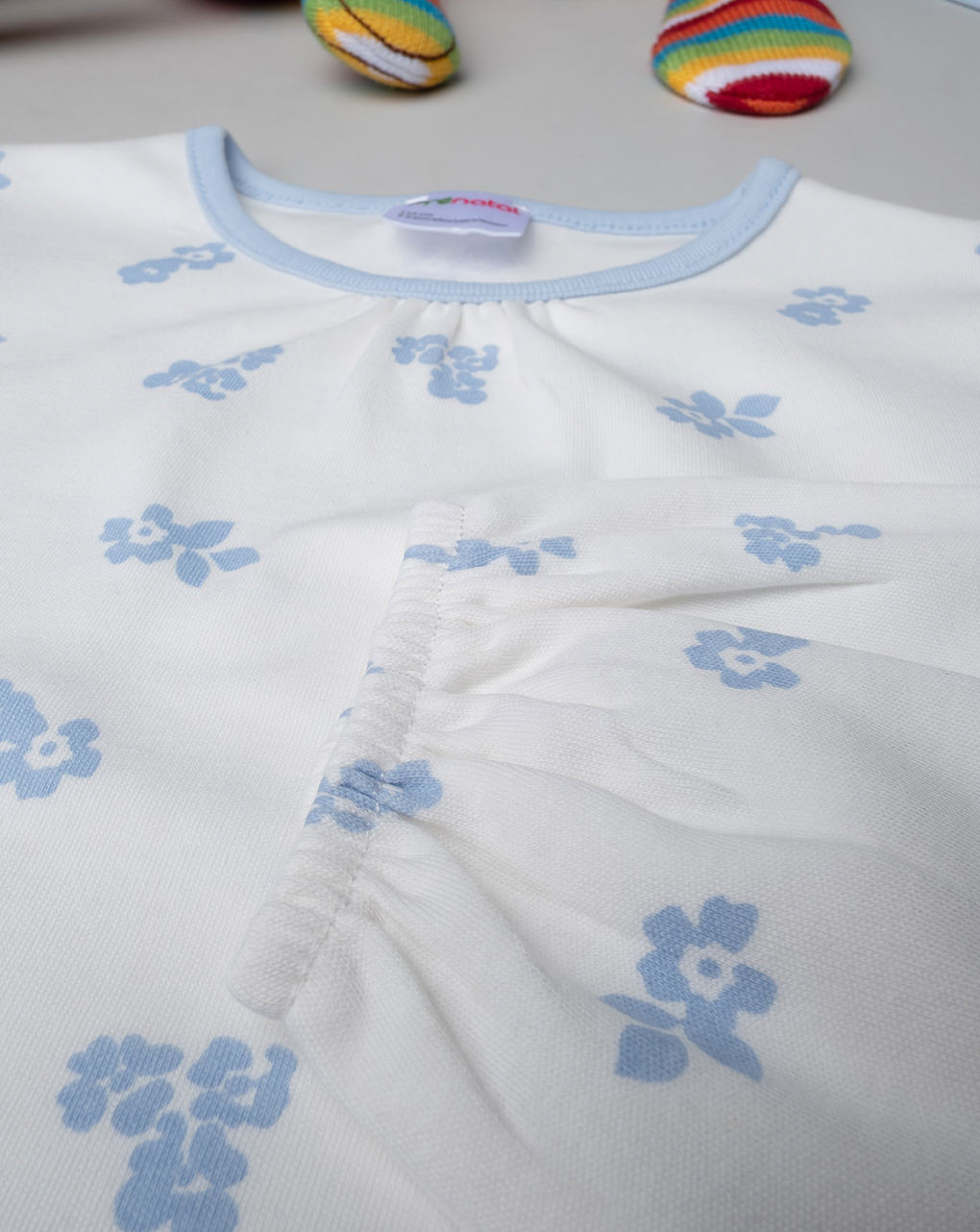 Pijama de menina "flores - Prénatal