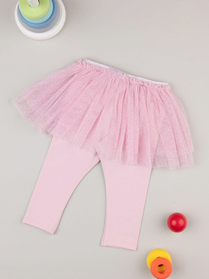Perna com saia de menina rosa - Prénatal