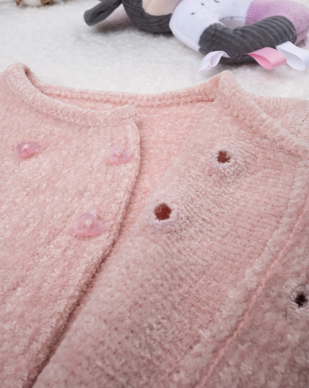 Cardigan tricot bimba rosa - Prénatal