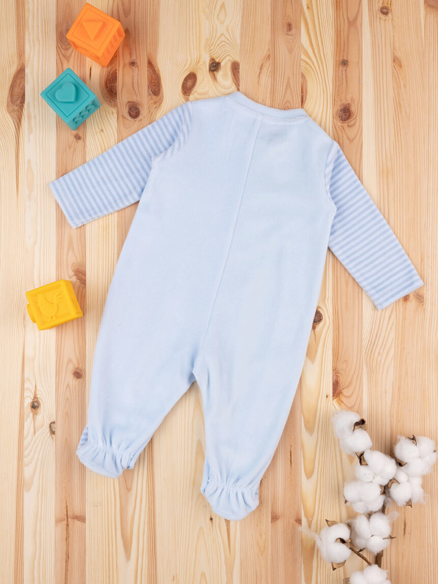 Fato de dormir de algodão orgânico 'teddy' para bebé - Prénatal