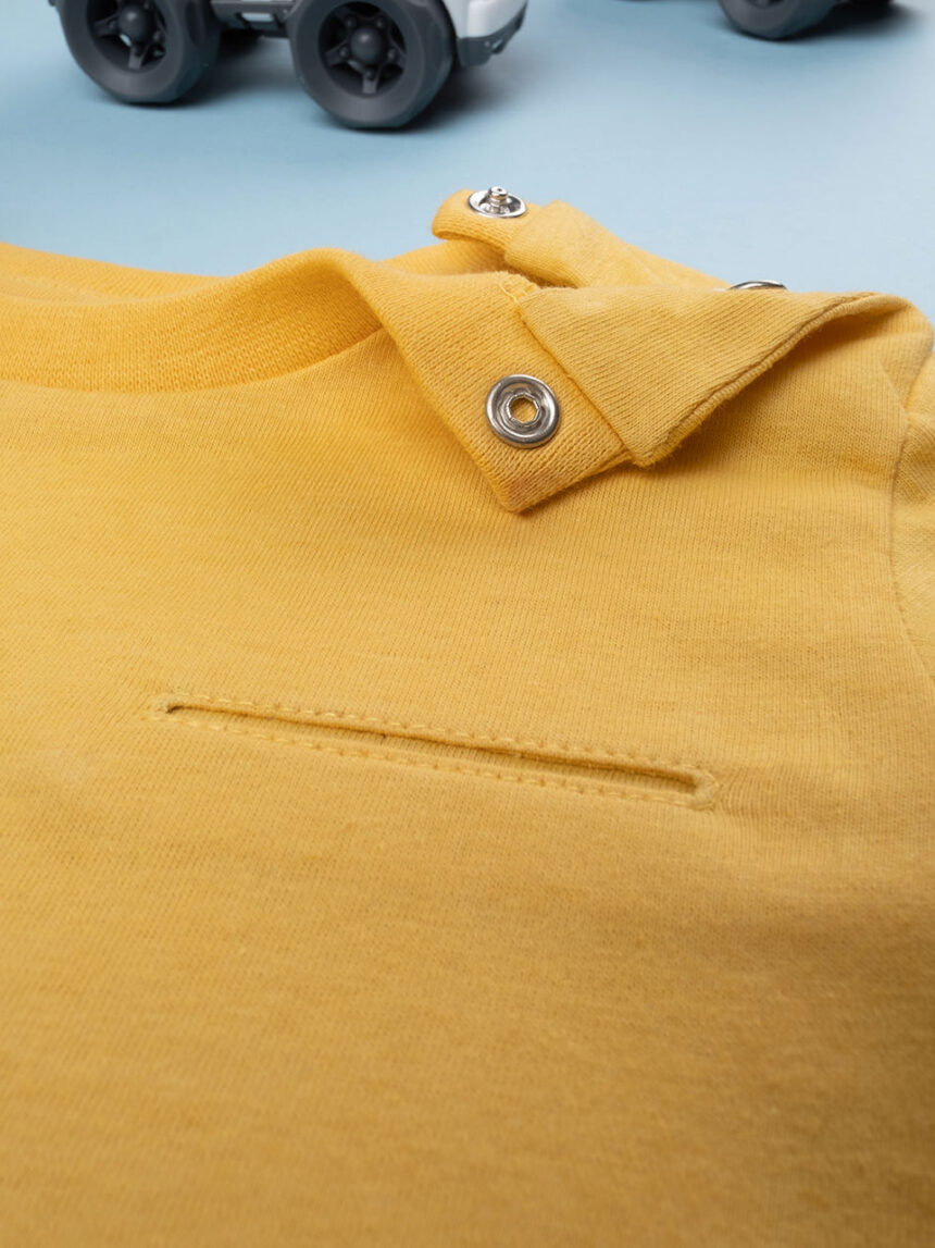 T-shirt rapaz amarelo - Prénatal