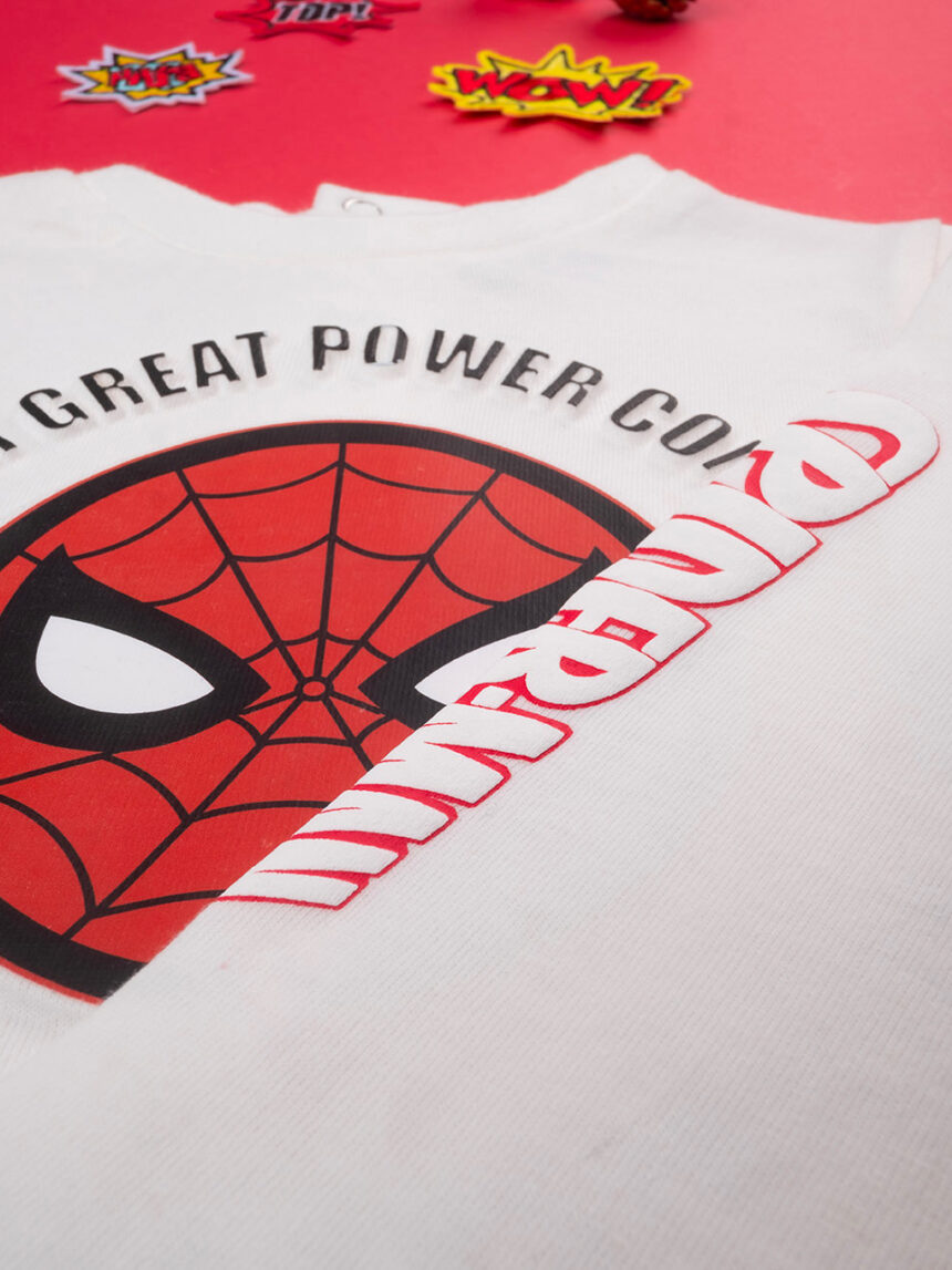 T-shirt bimbo homem-aranha - Prénatal