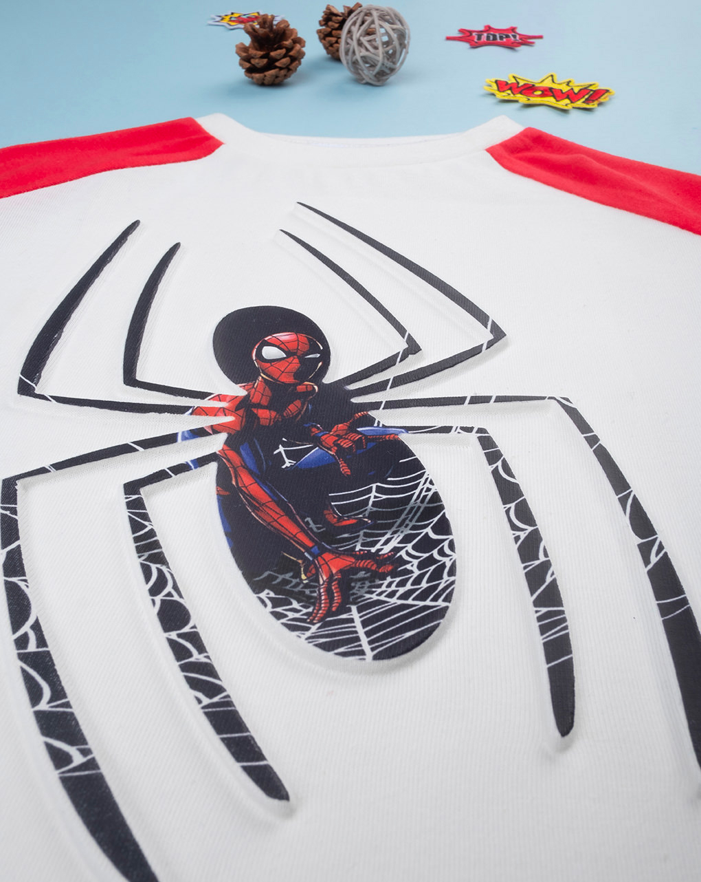 T-shirt bimbo homem-aranha - Prénatal