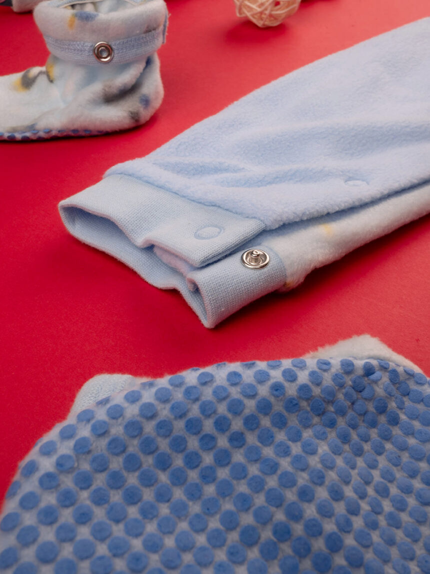 Pijama de velo azul bebé - Prénatal