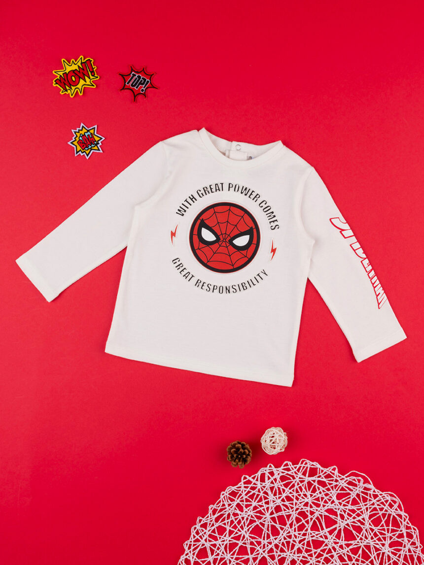 T-shirt bimbo homem-aranha - Prénatal