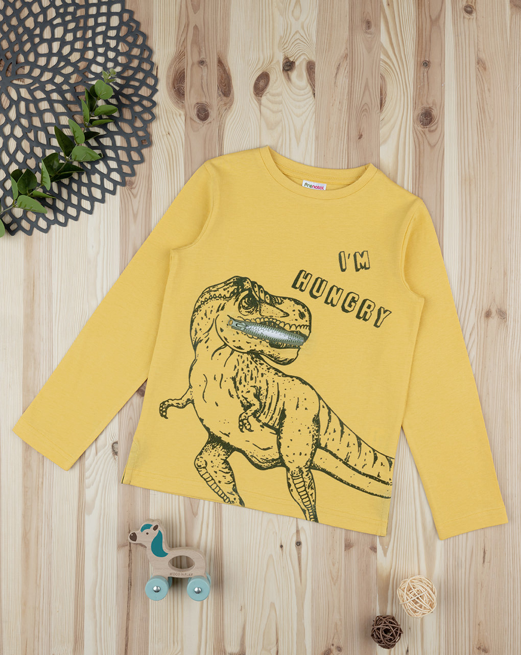 T-shirt rapaz "dinosauro" - Prénatal