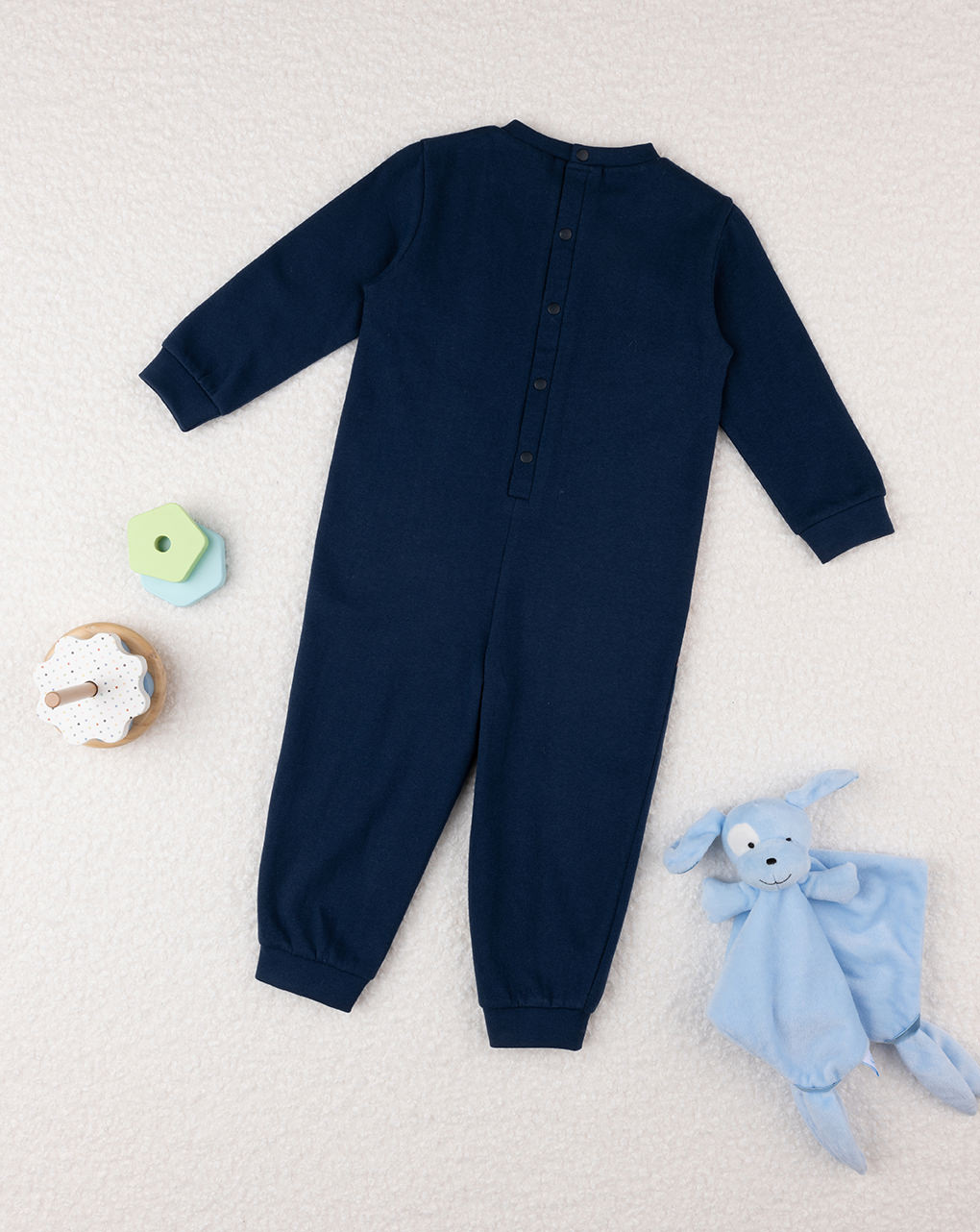 Pijama 'teddy' azul bebé - Prénatal