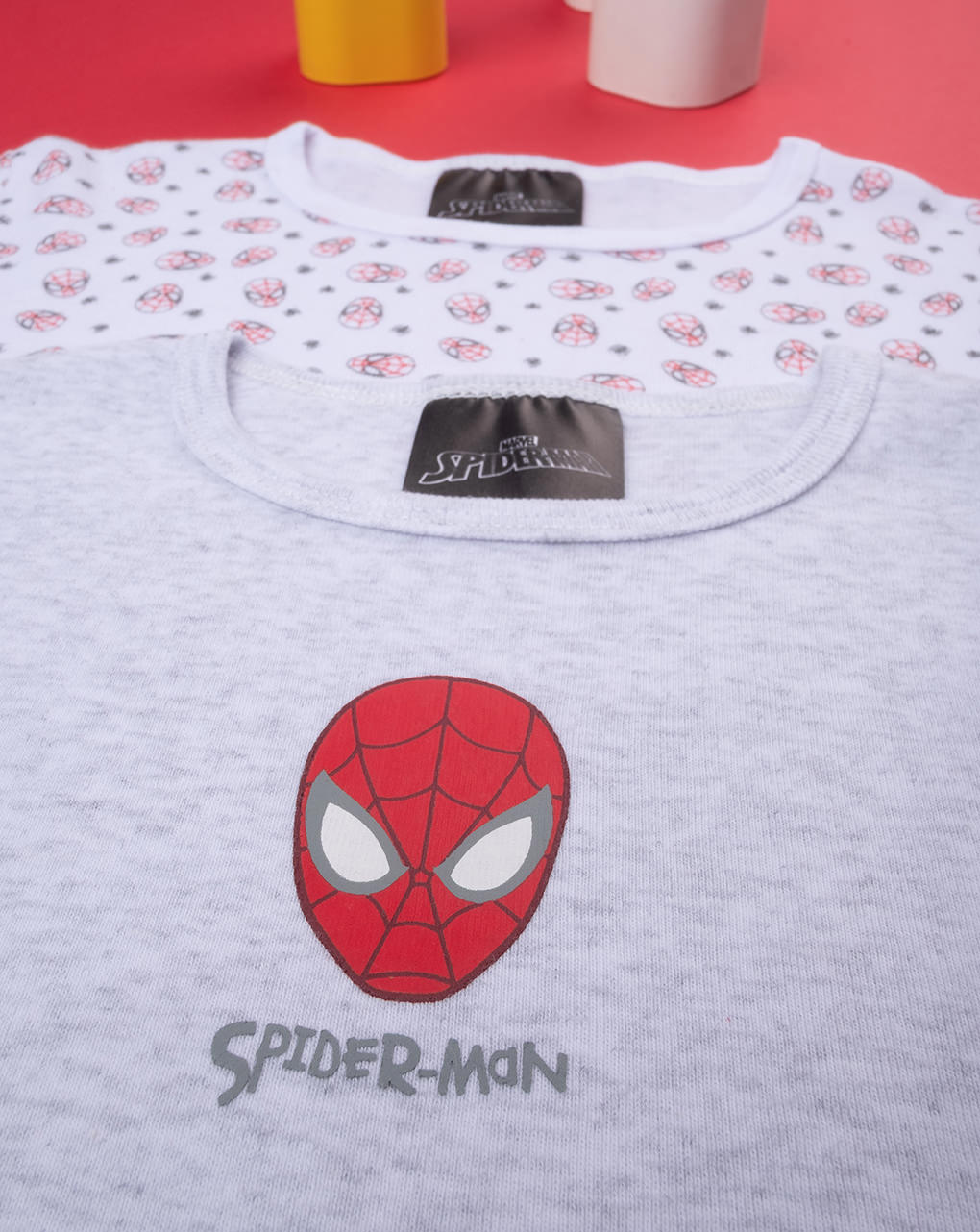 Pacote 2 t-shirt bimbo "homem-aranha - Prénatal