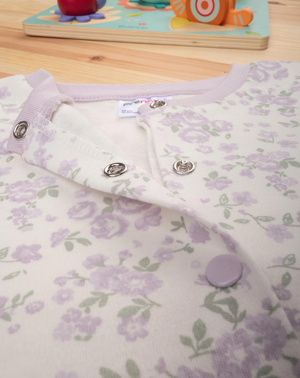 Pijama lilás para menina - Prénatal