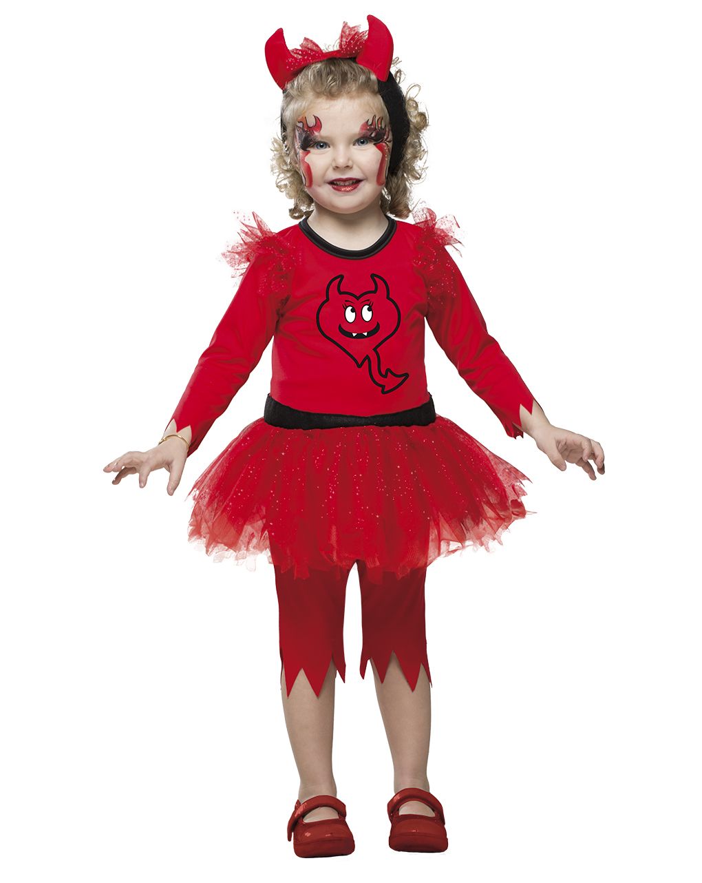 Fato de menina diabólica 2-3 anos - rainha do carnaval - Carnaval Queen