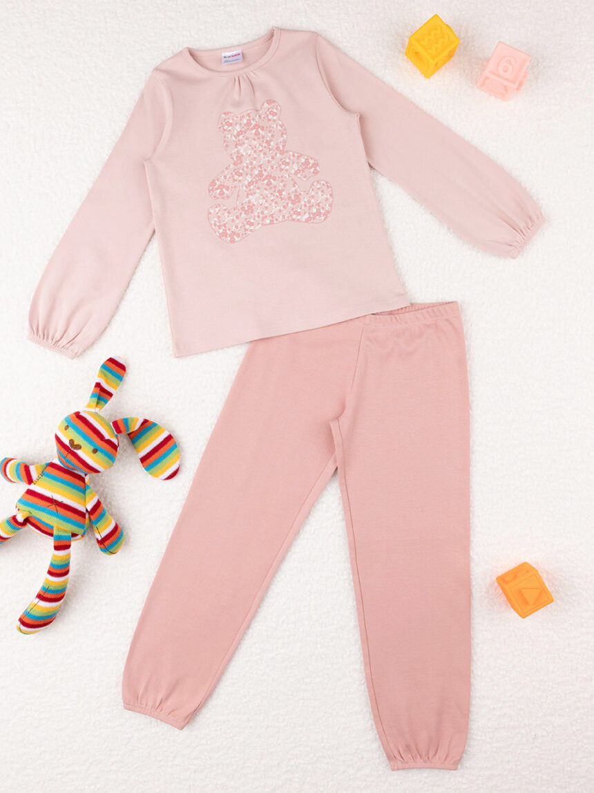 Pijama rosa teddy girl - Prénatal