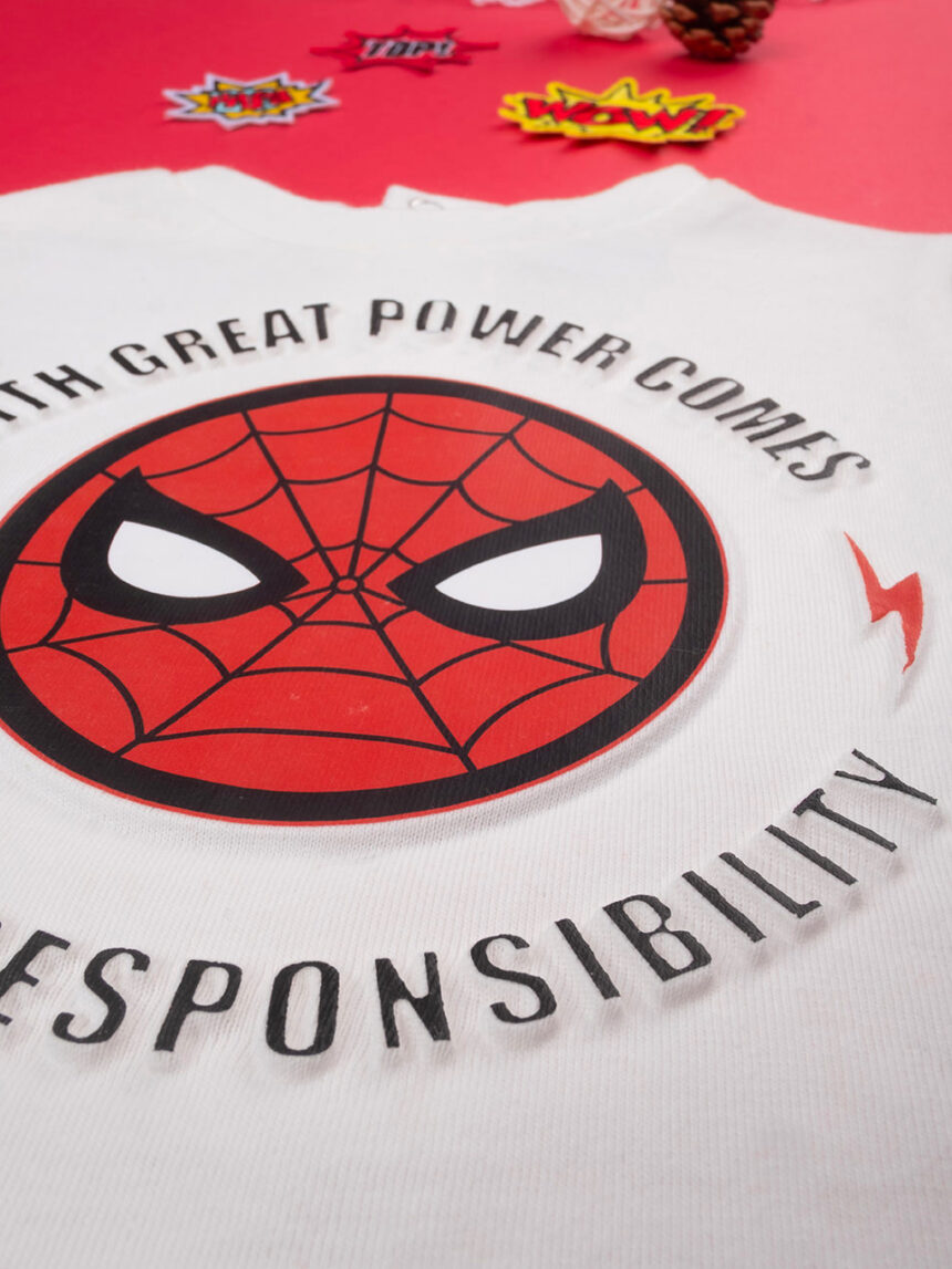 T-shirt bimbo homem-aranha - Prénatal