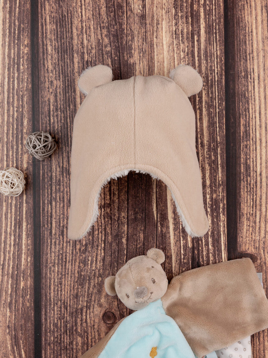 Chapéu de velo 'urso' para bebé - Prénatal