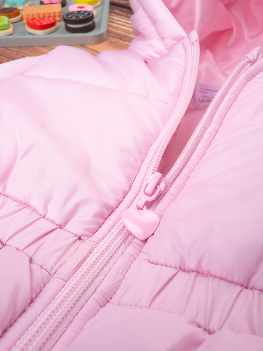 Casaco de menina acolchoado rosa - Prénatal