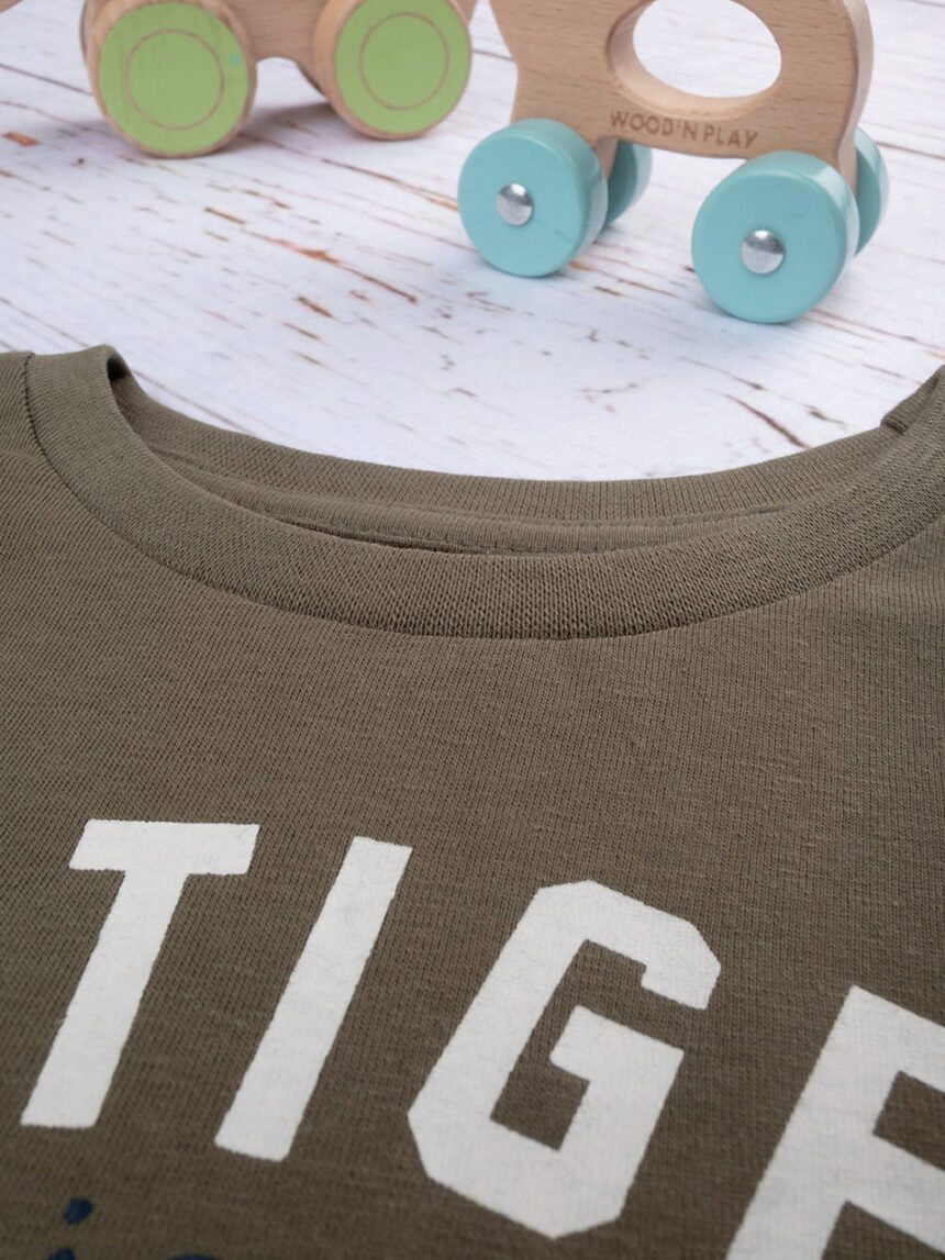T-shirt para crianças "tiger" 100% algodão - Prénatal