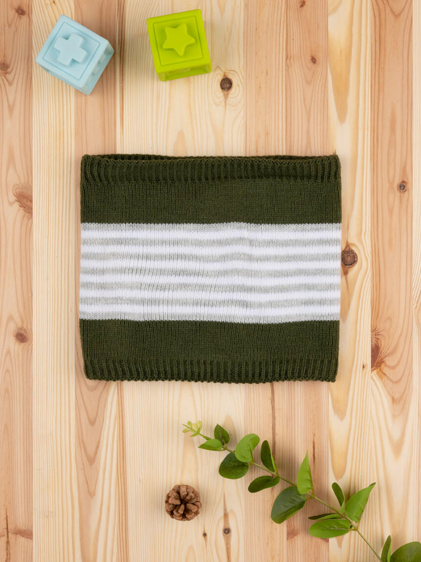 Lenço de tricot verde bebé - Prénatal