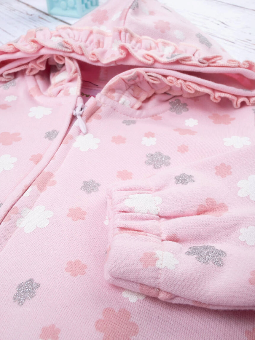 Camisola cor-de-rosa 'estrelas' de rapariga - Prénatal