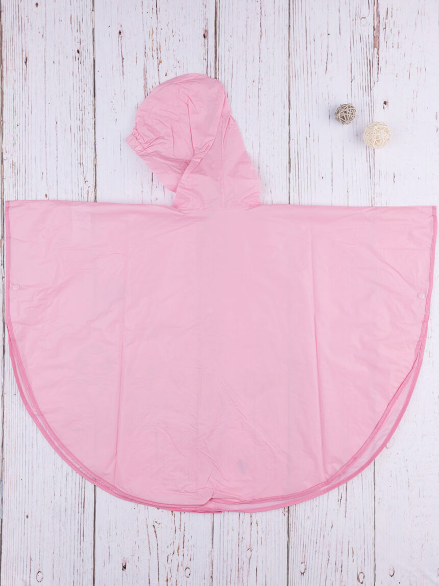 Capa de chuva cor-de-rosa para rapariga bebé - Prénatal