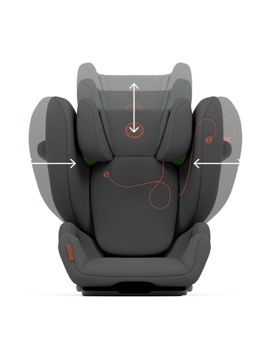 Solução g i-fix lava grey assento automóvel - cybex - Cybex