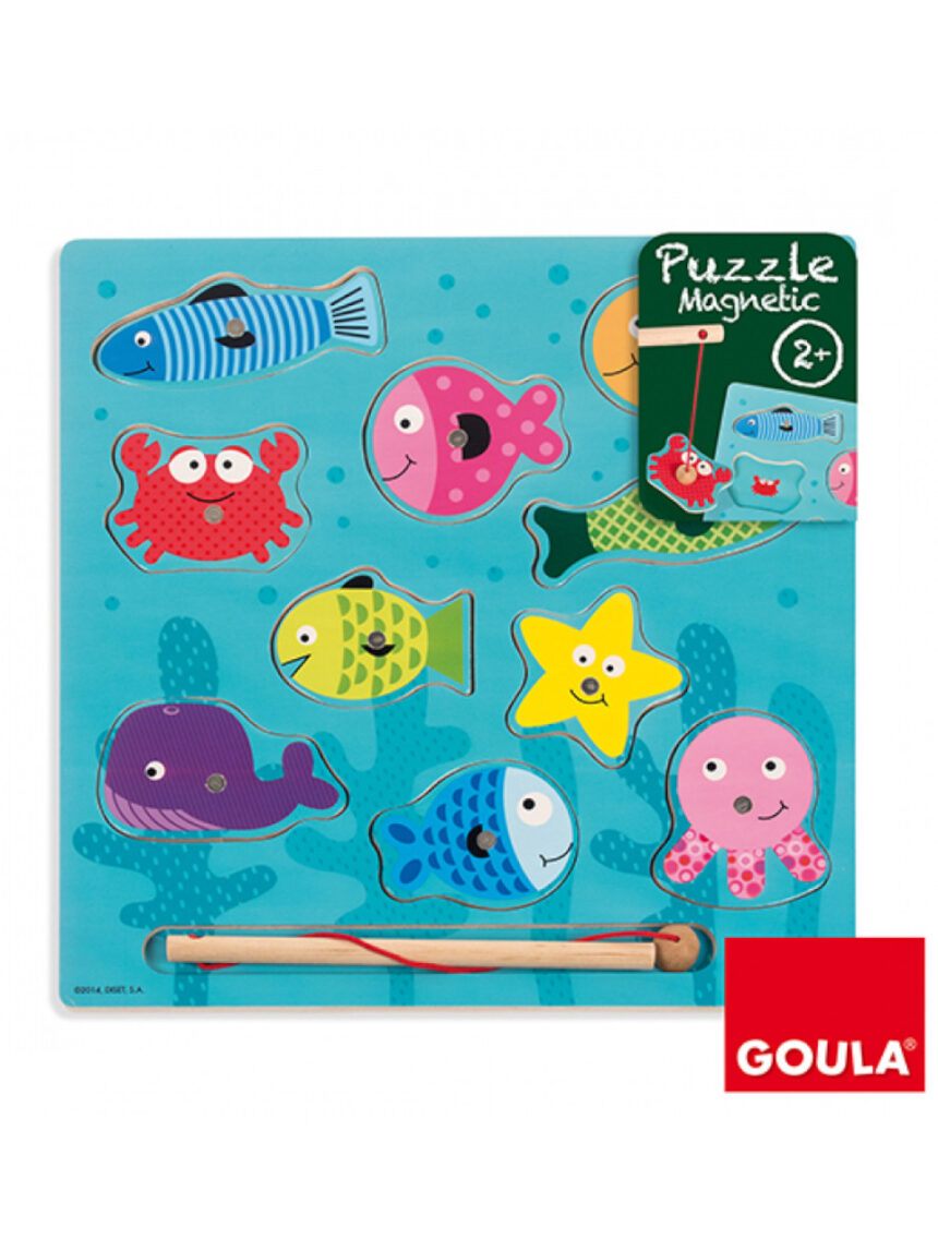 Goula - puzzle magnético de pêssego - Goula