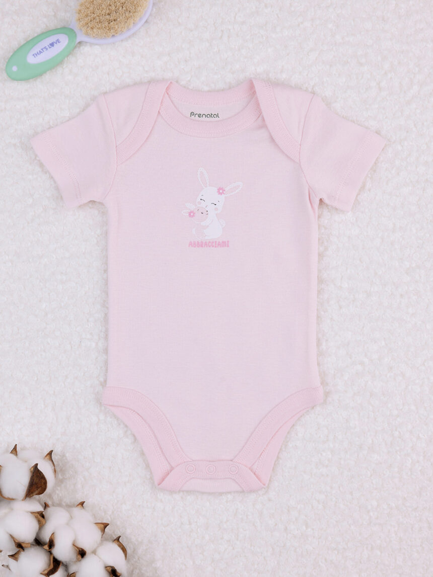 Fato cor-de-rosa 'bunny' para bebé - Prénatal