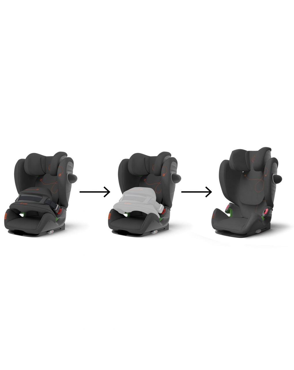 Cadeira auto pallas g i-size lava grey - cybex - Cybex