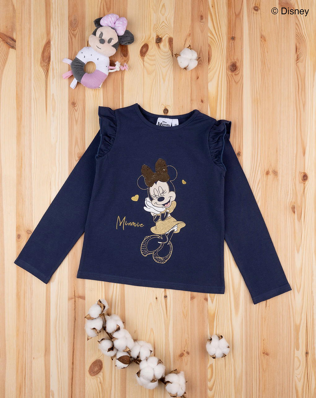 T-shirt bambina sisney minnie - Prénatal