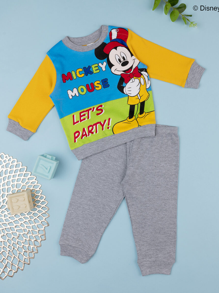 Pijama disney mickey mouse de 2 peças para rapazes - Prénatal