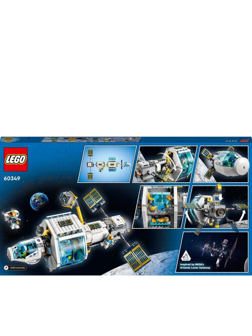 Estação espacial lunar 60349 - cidade de lego - LEGO