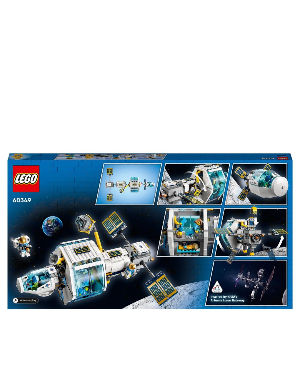 Estação espacial lunar 60349 - cidade de lego - LEGO
